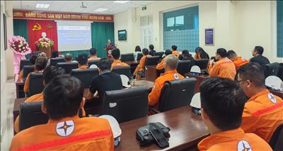 Công ty Nhiệt điện Thái Bình tổ chức buổi đào tạo “Văn hóa doanh nghiệp và Bộ quy tắc ứng xử trong EVN”