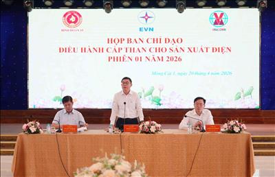 Cung ứng than cho sản xuất điện 2026: Sẵn sàng cho phương án huy động ở mức cao