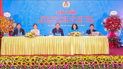 Đại hội VI Công đoàn Điện lực Việt Nam: Đổi mới - Dân chủ - Đoàn kết - Phát triển
