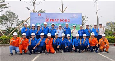 Lan tỏa thông điệp xanh từ Lễ phát động trồng cây “Vì một Việt Nam xanh” tại Nhiệt điện Thái Bình