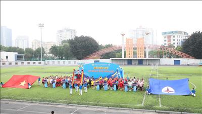 Khai mạc giải bóng đá nữ EVN lần thứ nhất