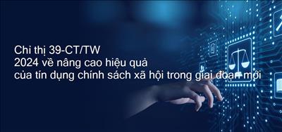 Chỉ thị của Ban Bí thư về nâng cao hiệu quả của tín dụng chính sách xã hội trong giai đoạn mới