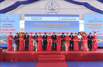 EVN khánh thành Nhà máy điện mặt trời Phước Thái 2