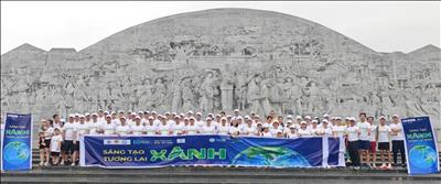 CBCNV Nhiệt điện Thái Bình lan tỏa lối sống xanh qua hoạt động chạy bộ hưởng ứng Giờ Trái đất 2026