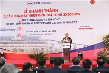 Lễ khánh thành Nhà máy Nhiệt điện Thái Bình 2x300 MW