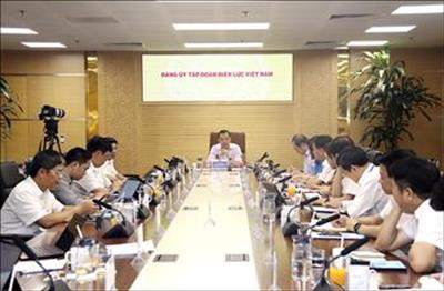 Ban Thường vụ Đảng uỷ EVN làm việc với Công đoàn Điện lực Việt Nam về công tác tổ chức Đại hội VI