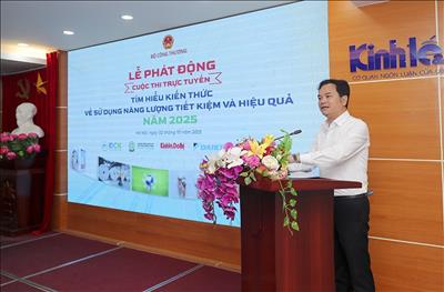Phát động Cuộc thi trực tuyến “Tìm hiểu kiến thức về sử dụng năng lượng tiết kiệm và hiệu quả năm 2025”